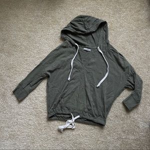 American Eagle Hoodie Crop Top